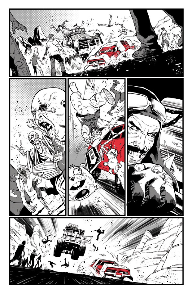 DEATH RACE Valerio Schiti