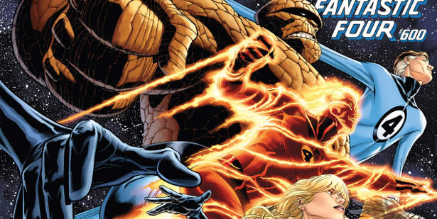 Fantastic Four Vol 1 600 Queseda Variant Digital