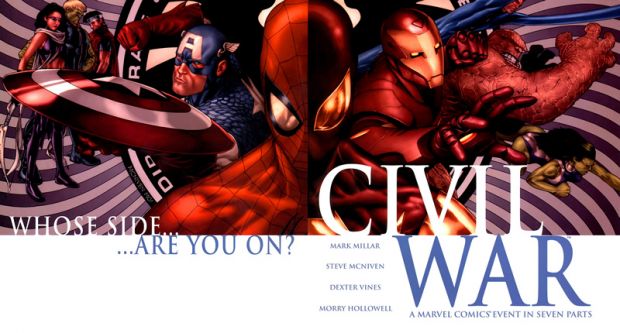 Civil war comic review
