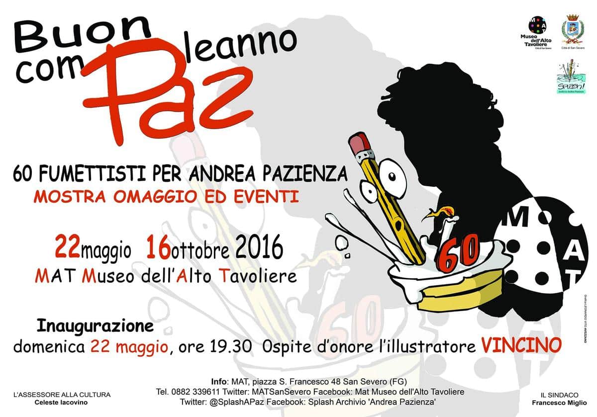 manifesto Buon compleanno PAZ