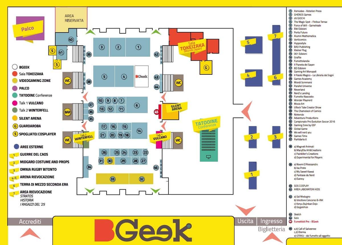 bgeek mappa