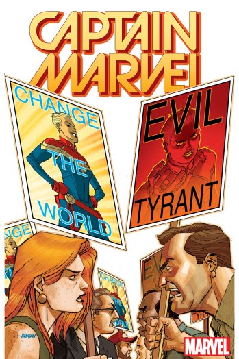 Captain marvel cover