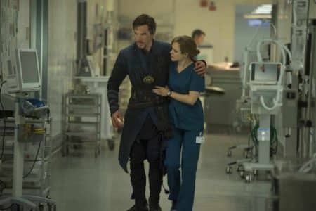 Benedict Cumberbatch e Rachel McAdams.