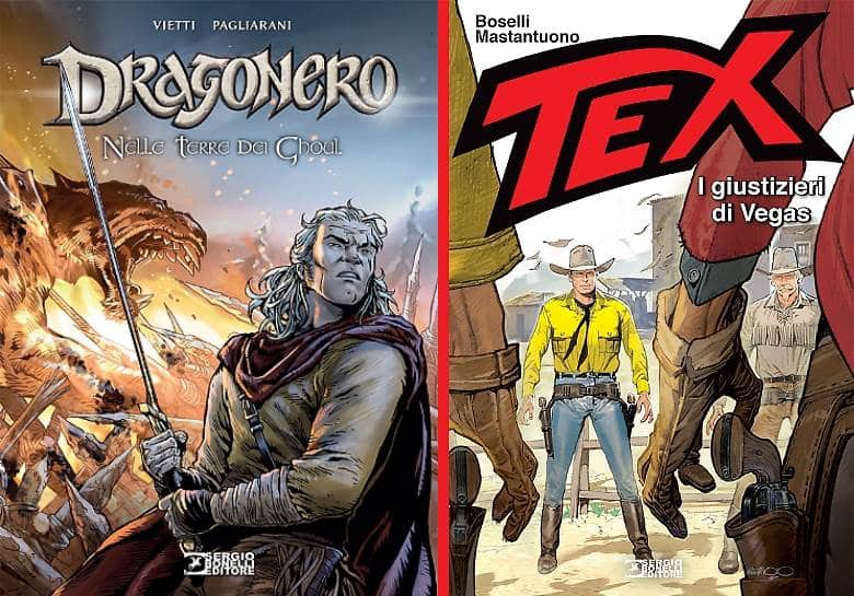 Dragonero terre dei ghoul tex giustizieri di vegas