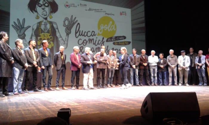 Genovese saluti gli ospiti di lucca comics games