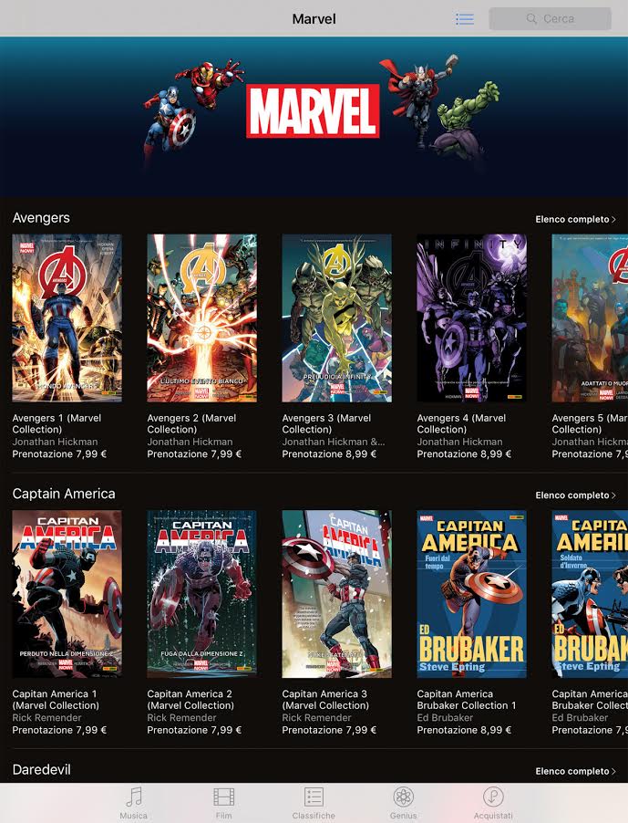 Marvel panini