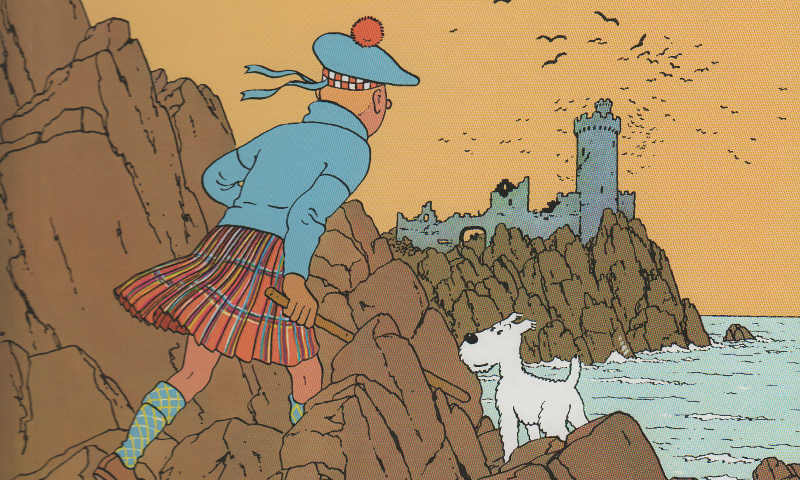 Tintin isola nera 1943 evidenza