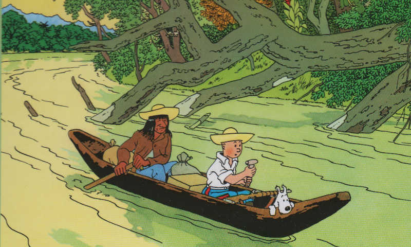 Tintin orecchio spezzato evidenza