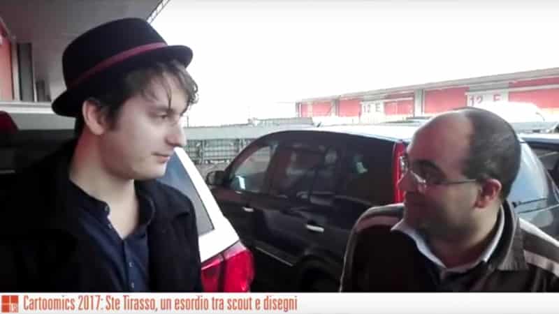 Cartoomics 2017 intervista Tirasso