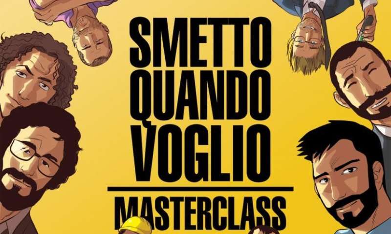 Smetto quando voglio fumetto home