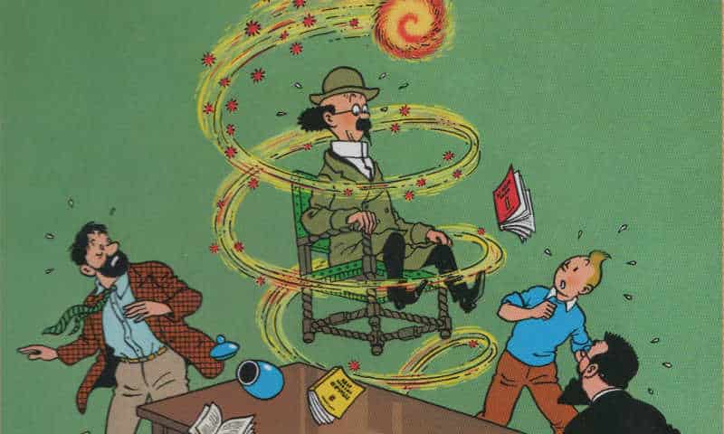 Tintin sette sfere cristallo evidenza