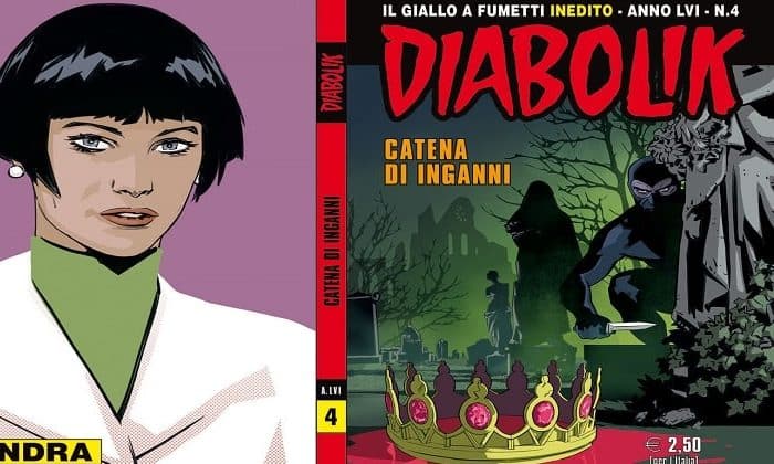 Diabolik uscite astorina aprile 2017 inedito catena di inganni