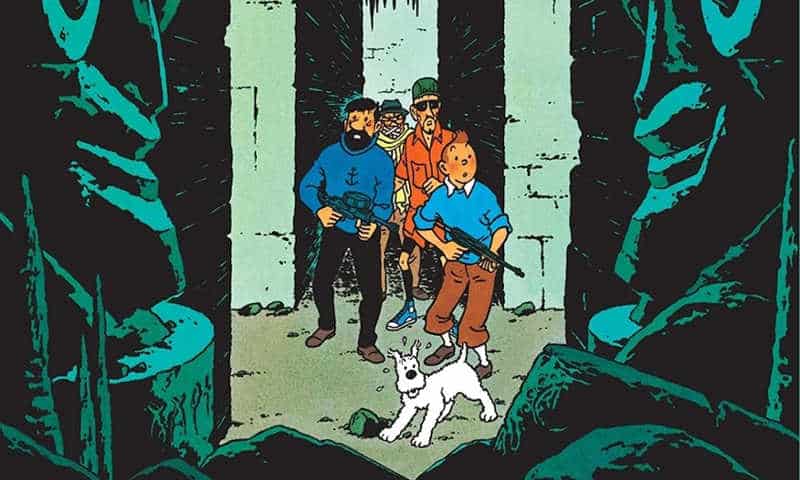 Tintin volo 714 sidney evidenza