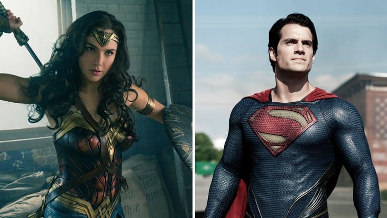 Wonder woman man of steel split