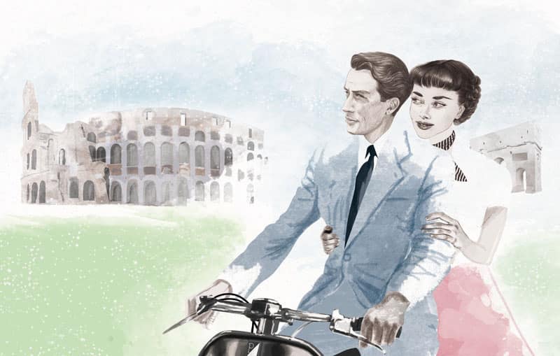 Audrey Hop edizioni Vacanze Romane