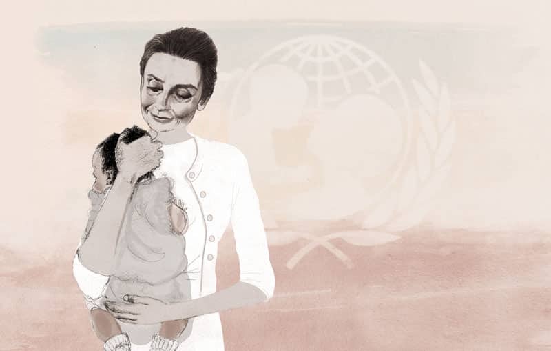 Audrey Hop edizioni Unicef