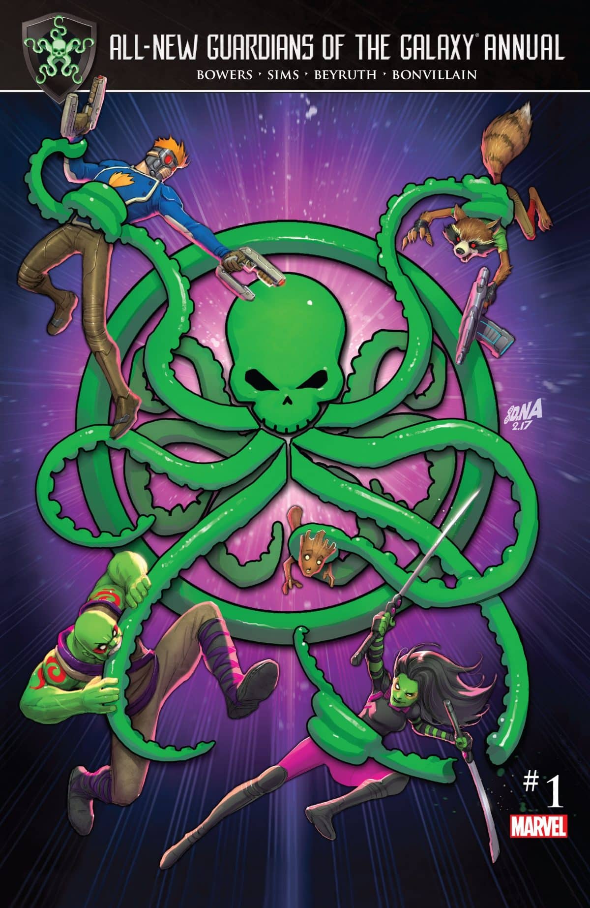 All New Guardians Of The Galaxy Annual