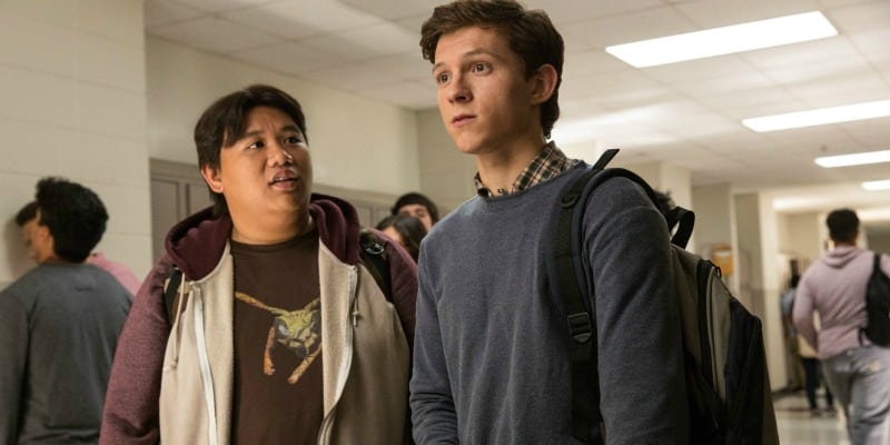 Spider Man Homecoming images with Jacob Batalon and Tom Holland
