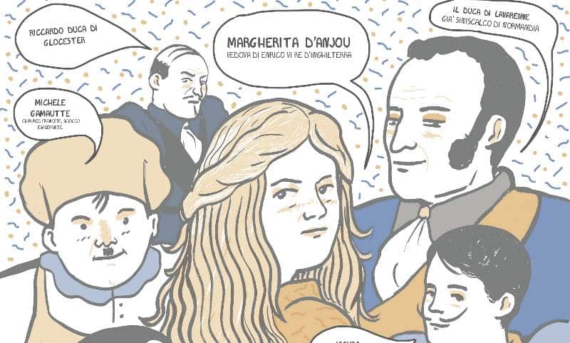 Small Copertina FUMETTO MARGHERITA D'ANJOU by Cristina Portolano