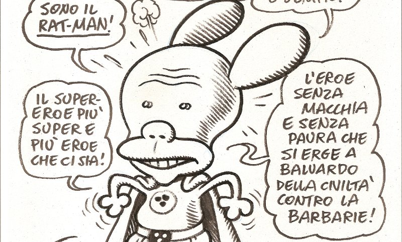 Bonfatti omaggio Rat Man evidenza