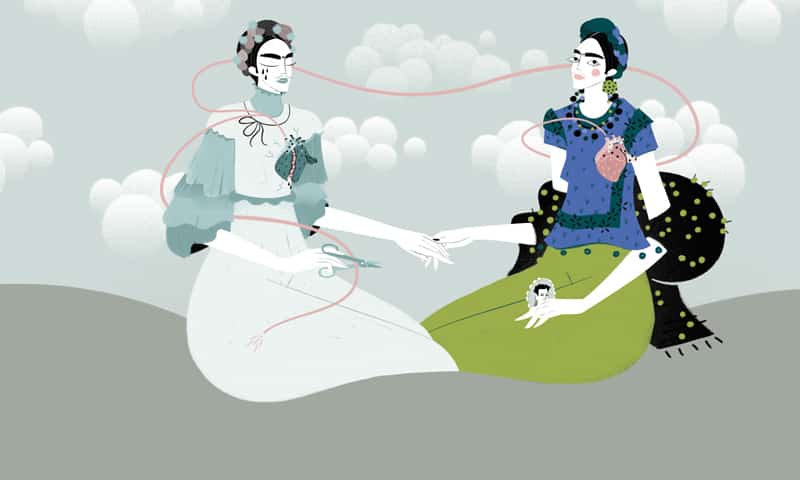 5. Le due Frida Sara Ciprandi, Frida, hop! edizioni
