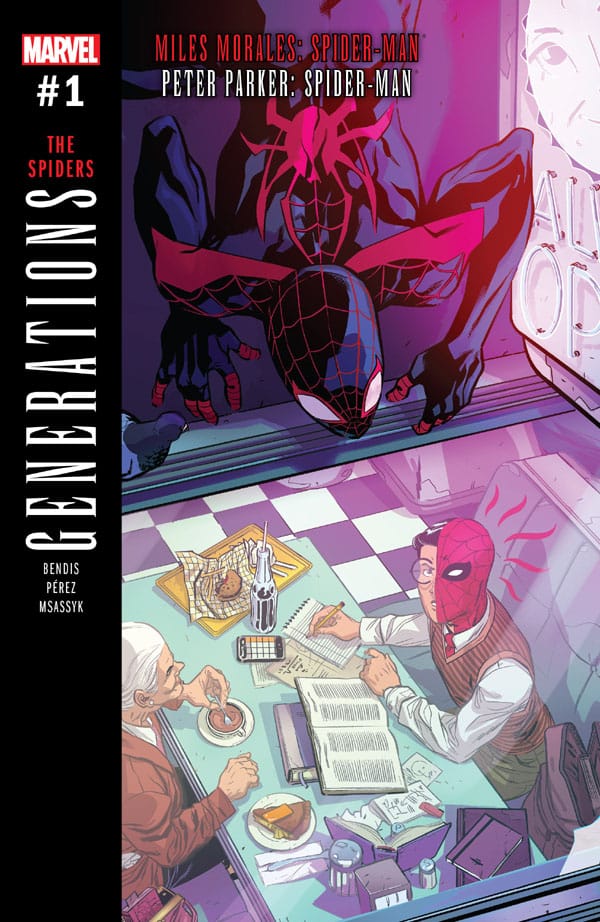 Generations Miles Morales Spider Man & Peter Parker Spider Man