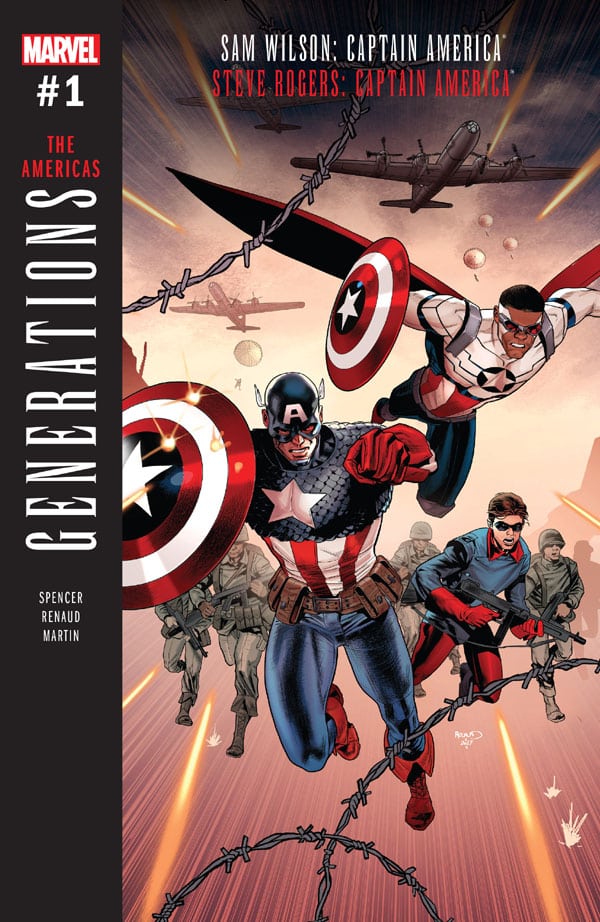 Generations Sam Wilson Captain America & Steve Rogers Captain America
