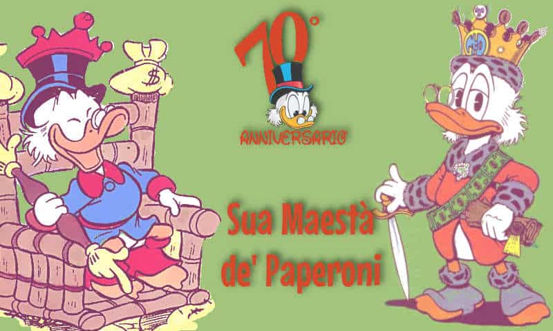 Paperone70 sua maesta de paperoni evidenza