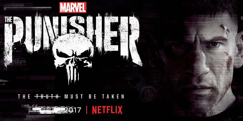The punisher banner copertina