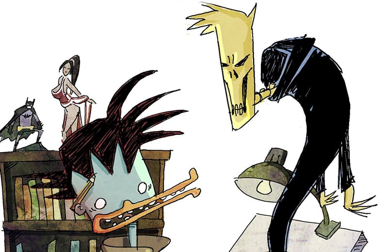 Fumettisti vs youtubers ruben curto evidenza