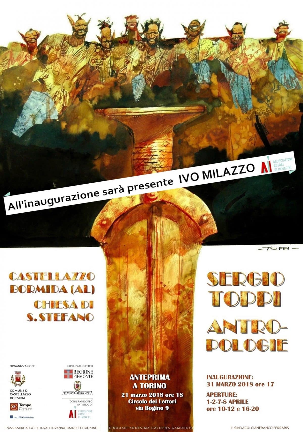 Manifesto Toppi Milazzo