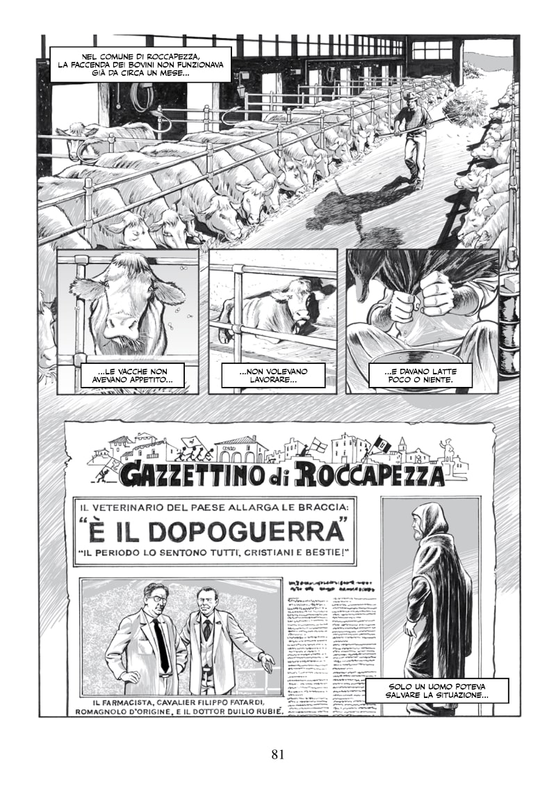 DC 15 ep 7 Gazzettino di Roccapezza disegni Bisaro
