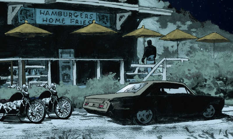 American gods ombre gaiman russell hampton evidenza