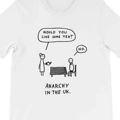 Anarchy in the uk shirt dagsson