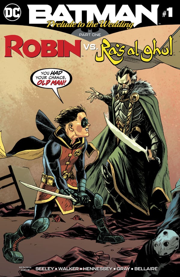 Batman Prelude to the Wedding Robin vs. Ra's Al Ghul