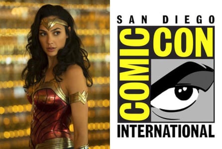 Wonder woman 1984 comic con logo 2 shot