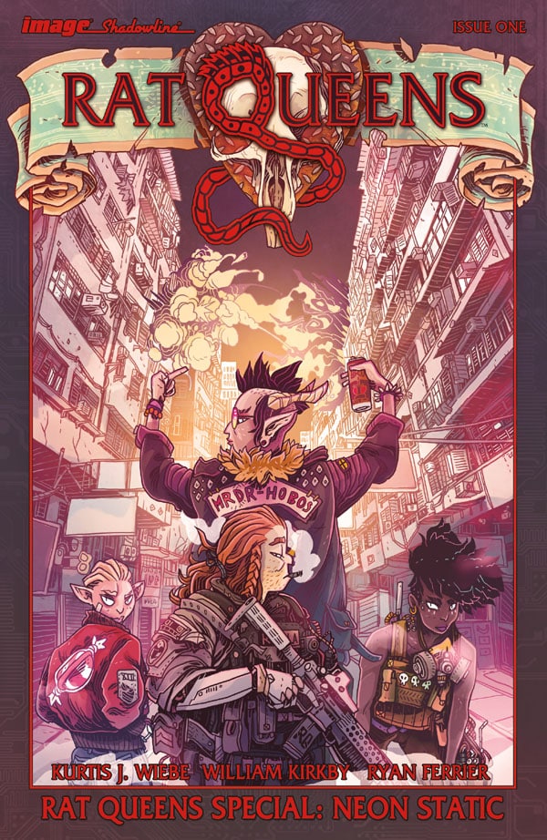 Rat Queens Special Neon Static