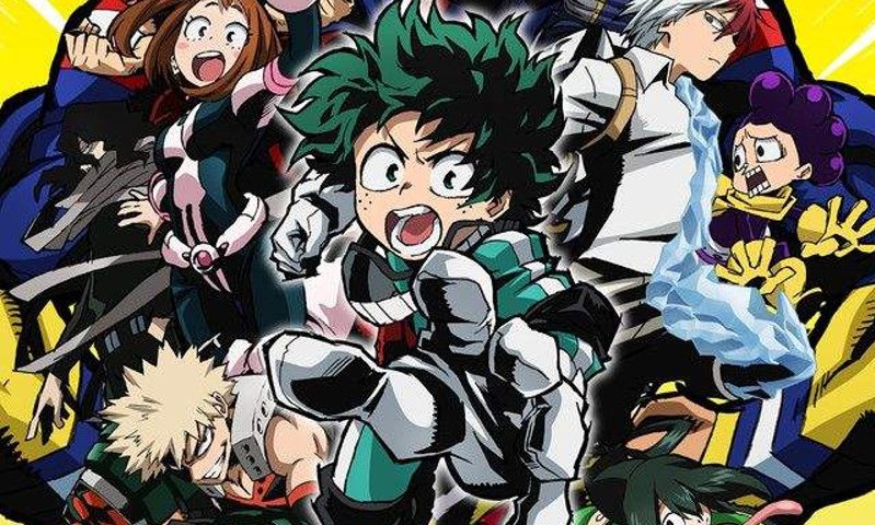 My Hero Academia anime evidenza