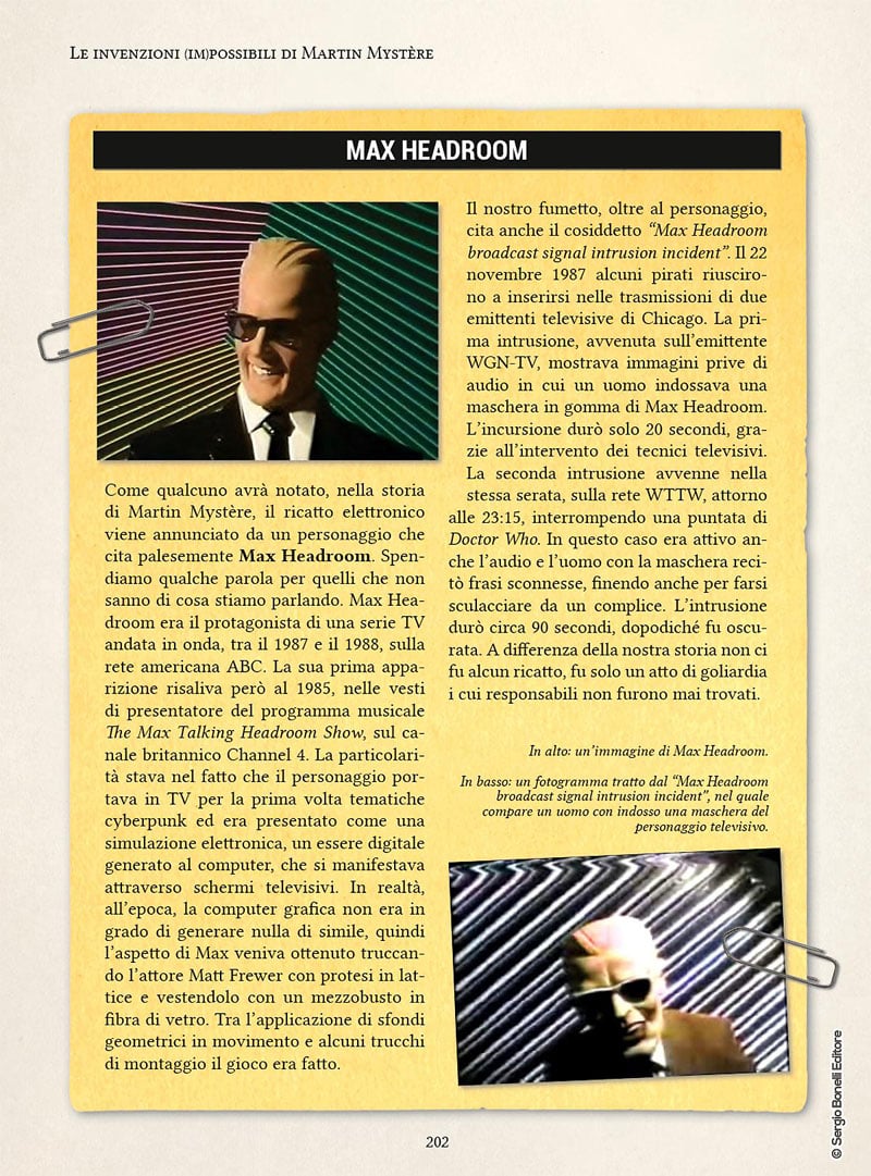 Le invenzioni impossibili di martin mystere