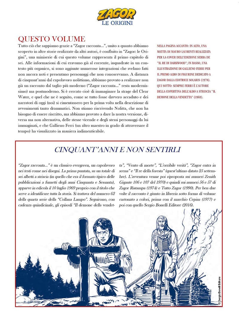 Zagor le origini