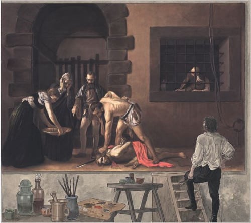 PaniniComics Manara Caravaggio LaGrazia vignetta