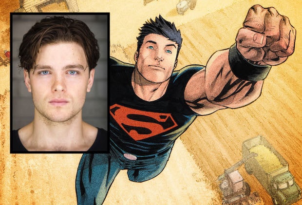 Titans cast superboy