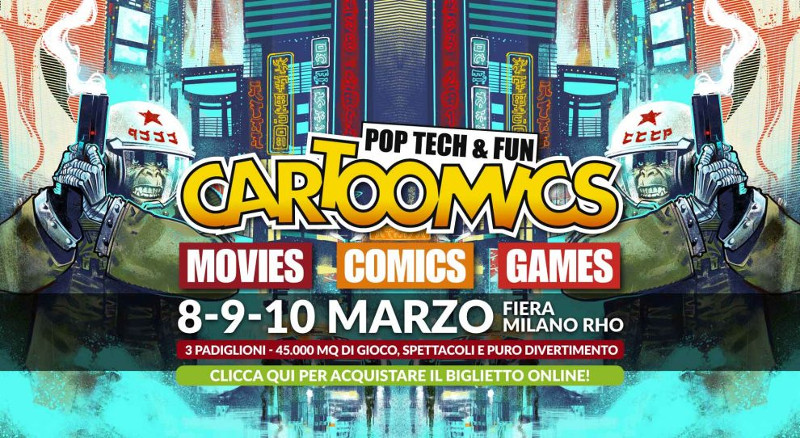 Cartoomics2019 reportage evidenza
