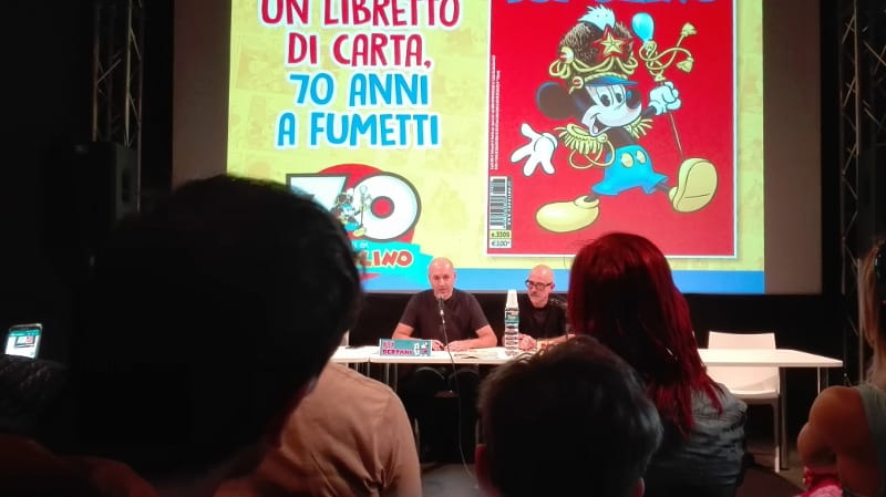 Topolino conferenza Cartoomics2019 evidenza