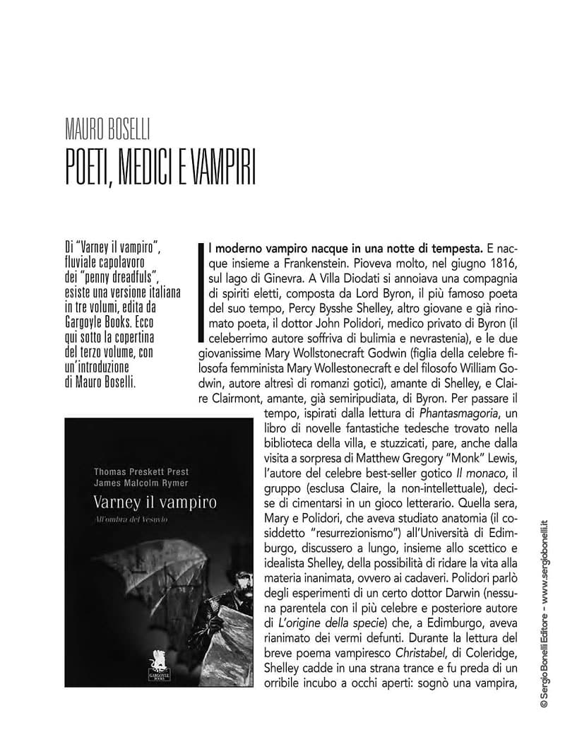 Dampyr nuovo gotico italiano