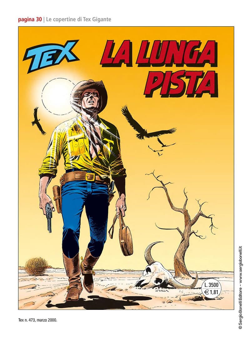 Le copertine di tex gigante 2000 2018