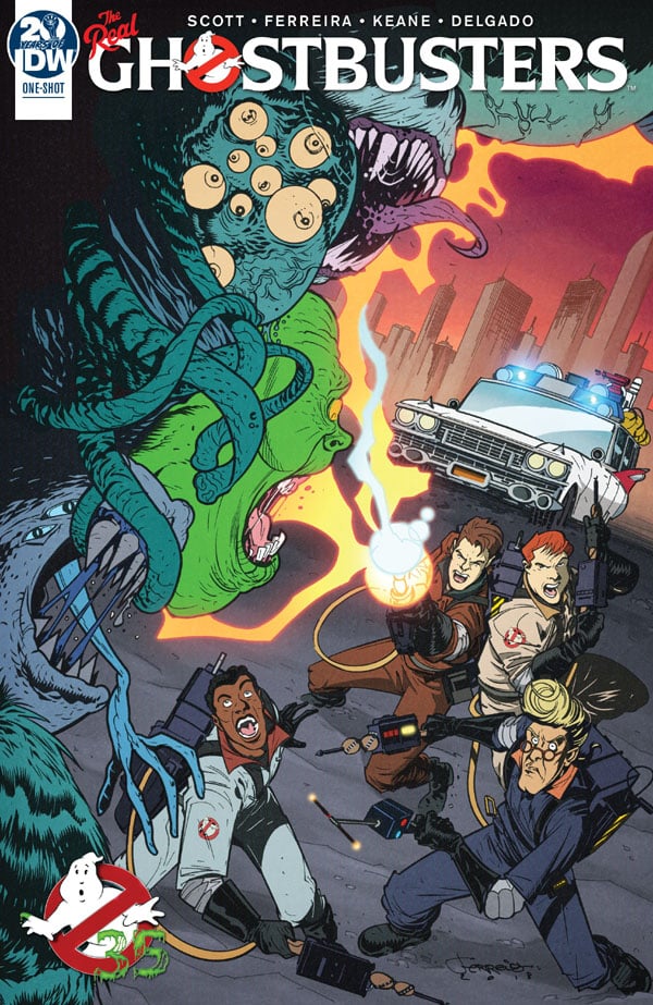 Ghostbusters 35th Anniversary Real Ghostbusters