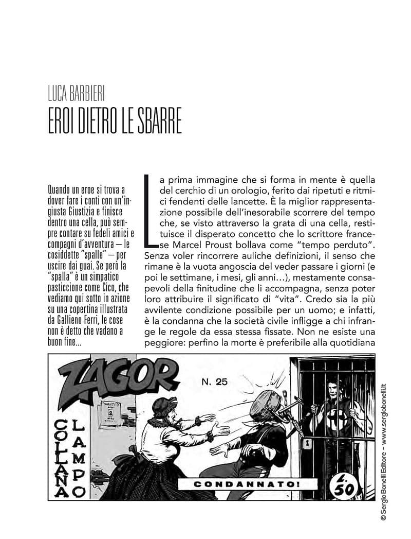 Tex la cella della morte