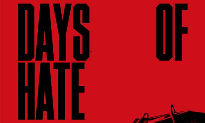 Cover Days of Hate 1 Evidenza