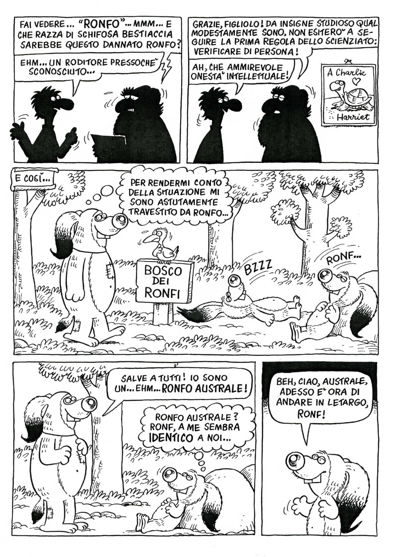 Ronfi Involuzione della specie pag
